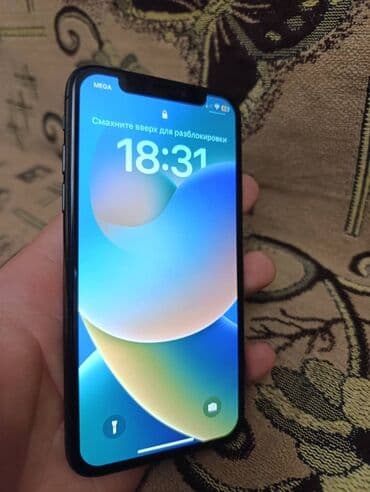 айфон 10 р: IPhone X, Б/у, 256 ГБ, Space Gray, Чехол, 100 % — 1