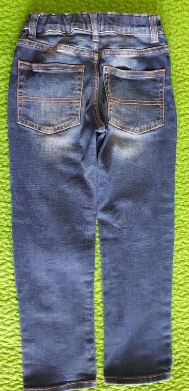 джинсы голубые: Джинсы и брюки, цвет - Синий, Б/у — 3