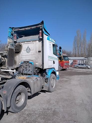 грузовой мотоцикл с кабиной: Тягач, Scania, Цистерна — 6