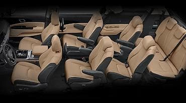 chicco caddy: Третий ряд сидений, Кожа, Kia 2021 г., Новый, Оригинал, Корея — 3