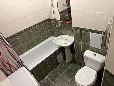 каартиры в бишкеке: 1 комната, 41 м², Индивидуалка, 7 этаж, Косметический ремонт — 1