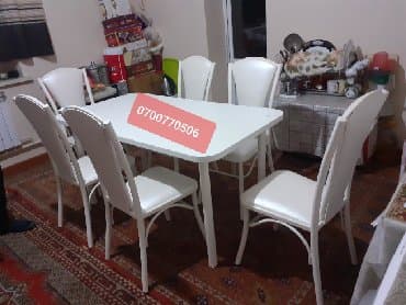 кухонные столы и стулья фото цены бишкек: Ашкана үстөлү жана отургуч, Жаңы — 1