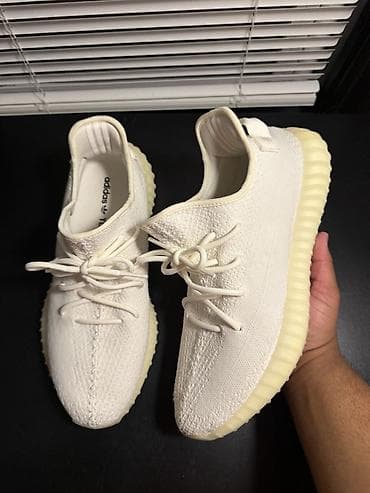 yeezy boost 350 v2: Кроссовки, 35.5, Adidas, Б/у, цвет - Белый — 3