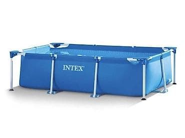 Спорт и хобби: Бассейн каркасный прямоугольный INTEX, 2,6х1,6х0,65 м (28271) — 1
