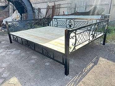 стол трансформер 5 метров: Тапчан 3 x 210 x 100 м, Металл — 1