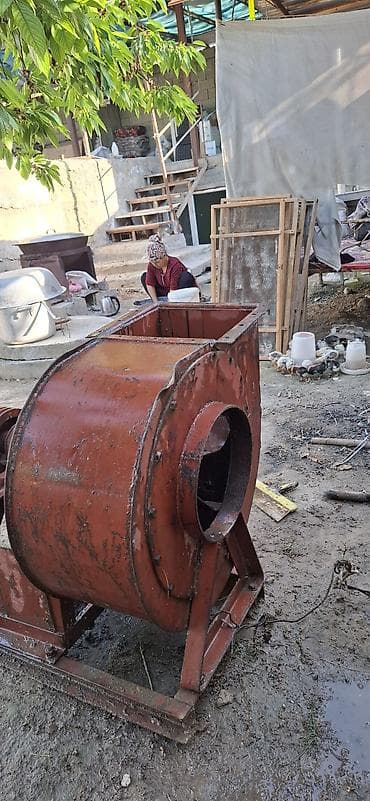 газовая панель: Промышленный вентилятор, Радиальный ("Улитка") — 2