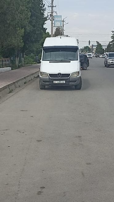 Mercedes-Benz Sprinter (длиннобазный, высокий потолок), белый фургон — 1