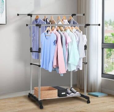вешалка для одежды стойка: Бесплатная доставка доставка по городу бесплатная Передвижная — 1