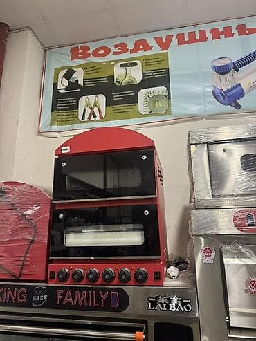 кондитерские духовки: Печь для пиццы (двухъярусная), электрическая - Форм-фактор — 2