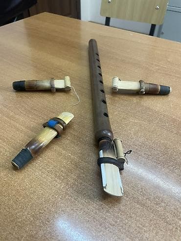 музыкальный барабан: Армянский дудук (духовой инструмент) В комплекте 4 мундштука — 2