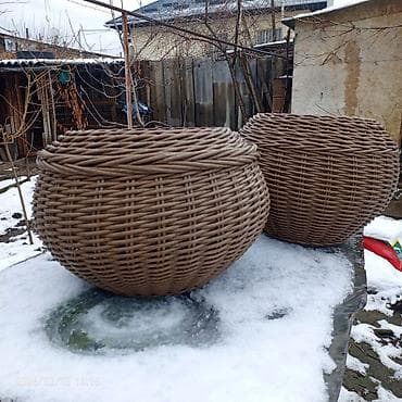 table lamp: Плетёные кашпо для комнатных растений,в наличии и на заказ по вашим — 7