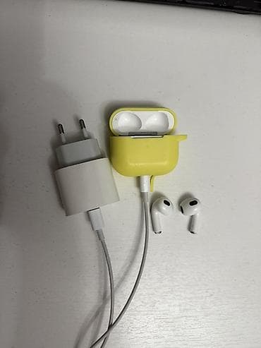 Микрофоны: Вкладыши, Apple, Б/у, Беспроводные (Bluetooth), Классические — 1