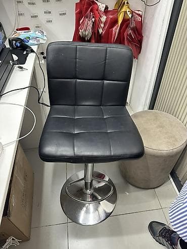 Барный стул, Б/у, Другой материал