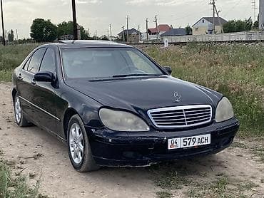 насадки глушитель: Mercedes-Benz S-Class: 1999 г., 4.3 л, Автомат, Бензин, Седан — 1