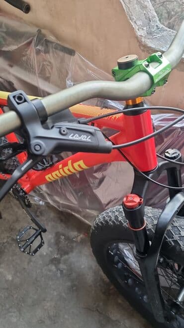 велосипед с широкими колесами: Горный велосипед, Алюминий — 1