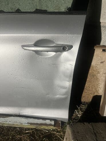 вешалка с зеркалом в прихожую: Дверь Передняя левая Hyundai, Б/у, Оригинал — 6