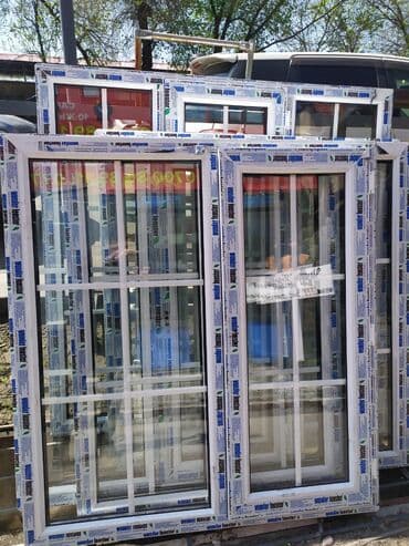 пластик терезе ош: Буюртмага пластик терезе, Терезе түрү: Витраждык, Мансард, Панорамалык, Акысыз орнотуу, Бөлүп төлөө жок — 7