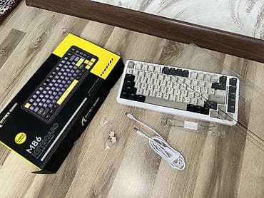 noutbook: Клавиатура, Механическая, Bluetooth подключение, Размер: 75% — 2