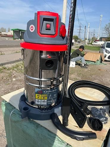 опил: Промышленный пылесос Excalibur 40 л, 2300 Вт - Мощность: 2300 Вт. - — 3