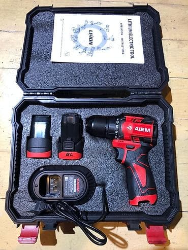 мото касилька: Аккумуляторная бесщеточная дрель‑шуруповерт ALEM 18 В в кейсе — 4