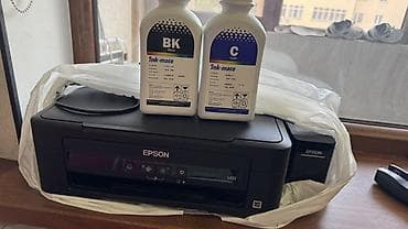 Принтер Epson L222 с системой непрерывной подачи чернил (СНПЧ)