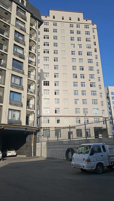 долгосрочная аренда квартиры в бишкеке: 2 комнаты, 64 м², Элитка, 7 этаж, ПСО (под самоотделку) — 2