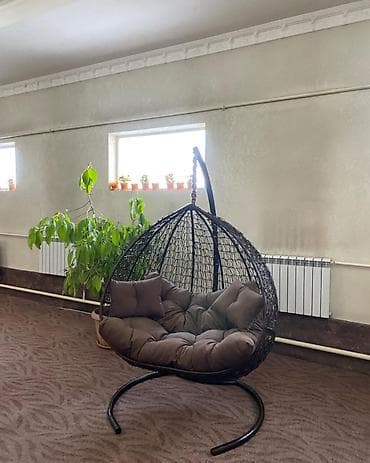 Тумбы и подставки: Садовые качели Со спинкой, С крышей — 2