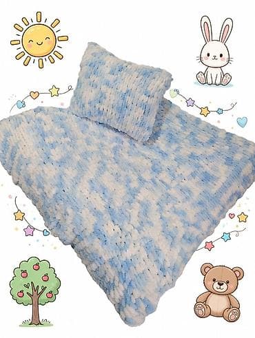 Матраска арналган каптамалар жана топперлер: Одеяло жана жаздык комплекти, Бардык мезгилдер, Плюш — 2