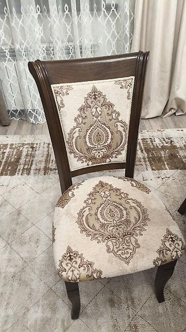 small table: Стол и стул для зала, цвет - Коричневый — 2