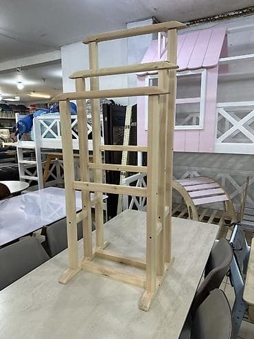 настенные вешалки для верхней одежды: Напольные деревянные вешалки-валеты для одежды - Тип: напольные — 2