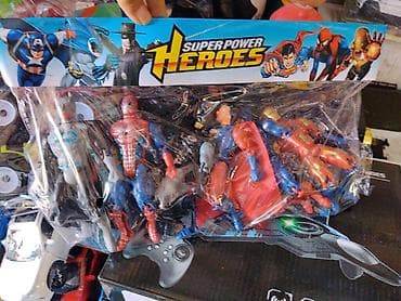 Игрушки: Набор фигурок Super Power Heroes - Комплект игровых фигурок — 1