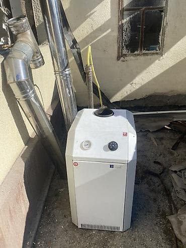 печка для дом: Газовый напольный котёл Лемакс - Тип: напольный газовый котёл с — 3