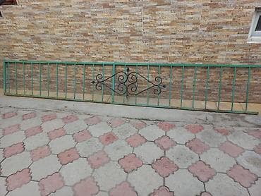 Металлический забор, Другой материал, Без отделки