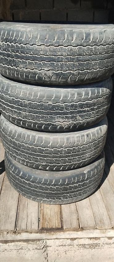 Шины 285 / 60 / R 18, Лето, Б/у, Комплект, Легковые, DUNLOP