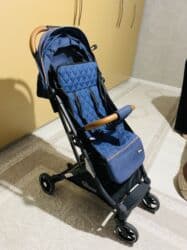 детская коляска с дождевиком: Балдар арабасы, түсү - Кара — 47