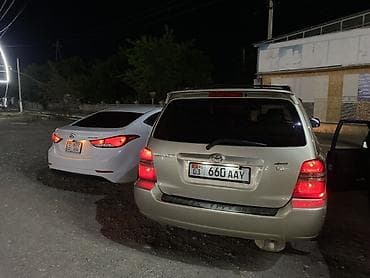 byd e6: Toyota Highlander: 2002 г., 3 л, Автомат, Газ, Кроссовер — 4