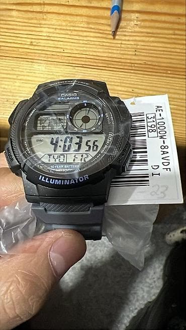 samsung galaxy a5 2016: Casio AE-1000W-8AVDF — многофункциональные цифровые часы из линейки — 1