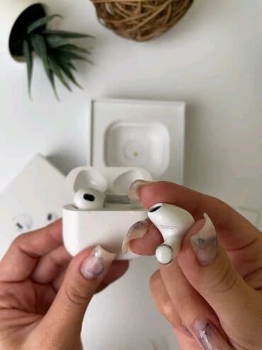 airpods 3 люкс копия цена: Вкладыши, Apple, Новый, Беспроводные (Bluetooth), Классические — 6