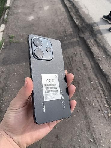 Redmi, Redmi Note 14, Новый, 256 ГБ, цвет - Черный, 1 SIM