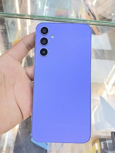 Samsung Galaxy A34 5G, Б/у, 256 ГБ, цвет - Фиолетовый, 2 SIM