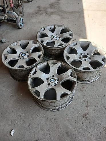 10 5j: Литые Диски R 19 BMW, Комплект, отверстий - 5, Б/у — 1