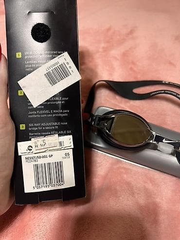 nike react: Очки для плавания Nike Chrome Mirrored Goggle - Серия: Training - — 3