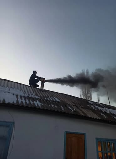 Чистка дымохода в ручную и аппаратом. Любой точки города
