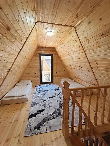 А-фрейм домик, Кыргызское взморье, Бостери, 10 мест — 4