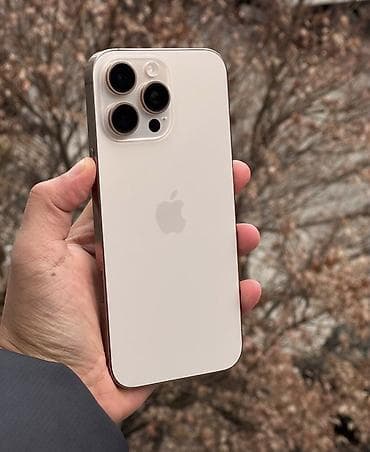 IPhone 16 Pro Max, Б/у, 256 ГБ, Natural Titanium, 92 % at lalafo.kg IPhone 16 Pro Max, Б/у, 256 ГБ, Natural Titanium, 92 %