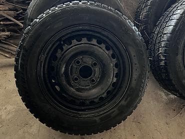 Транспорт: Колеса в сборе R 15, Зима, Комплект, Легковые, Железные, отверстий - 4 — 1