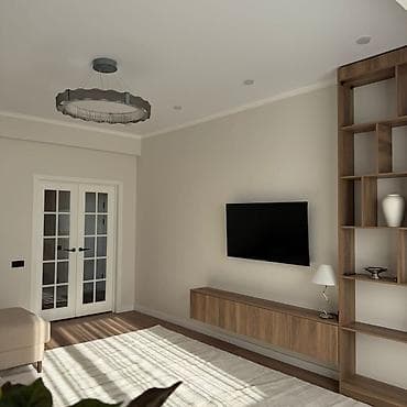 Квартиры: 2 комнаты, 67 м², Пишпек Элитка, 13 этаж, Дизайнерский ремонт — 2