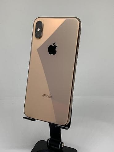 iphone osh: IPhone Xs, Б/у, 256 ГБ, Золотой, Защитное стекло, Чехол, 100 % — 2
