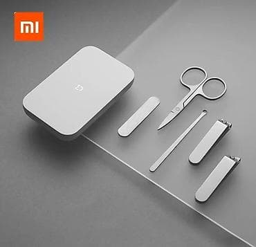 карманный микроскоп: XIAOMI Mijia — портативный маникюрно‑педикюрный набор 5 в 1 с — 1