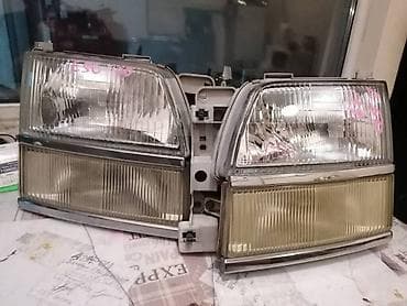 эльгранд: Комплект передних фар Nissan 1999 г., Б/у, Оригинал, Япония — 1